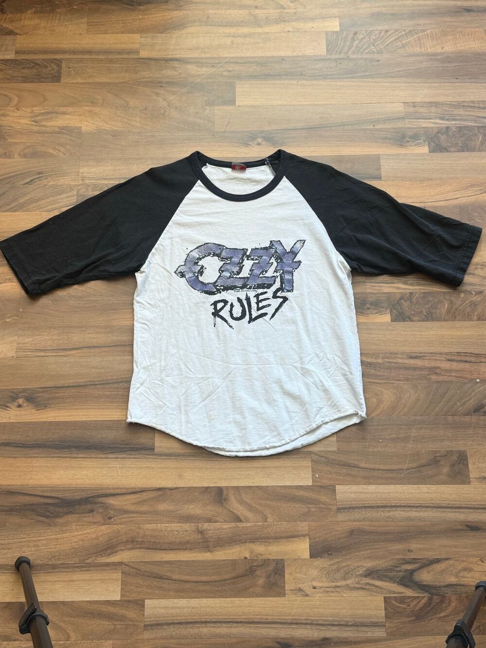 2001 Ozzy Rules 3/4 Sleeve Size Small